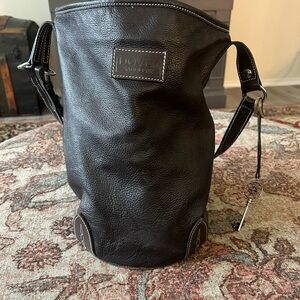 Dover saddlery bucket bag purse
